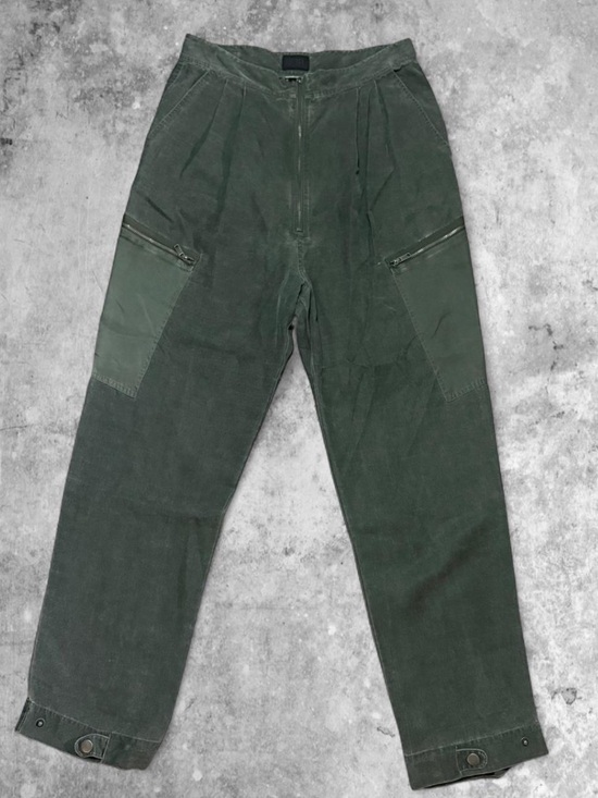 Diesel Pants - Diesel Dark Green Utility Cargo Pants
